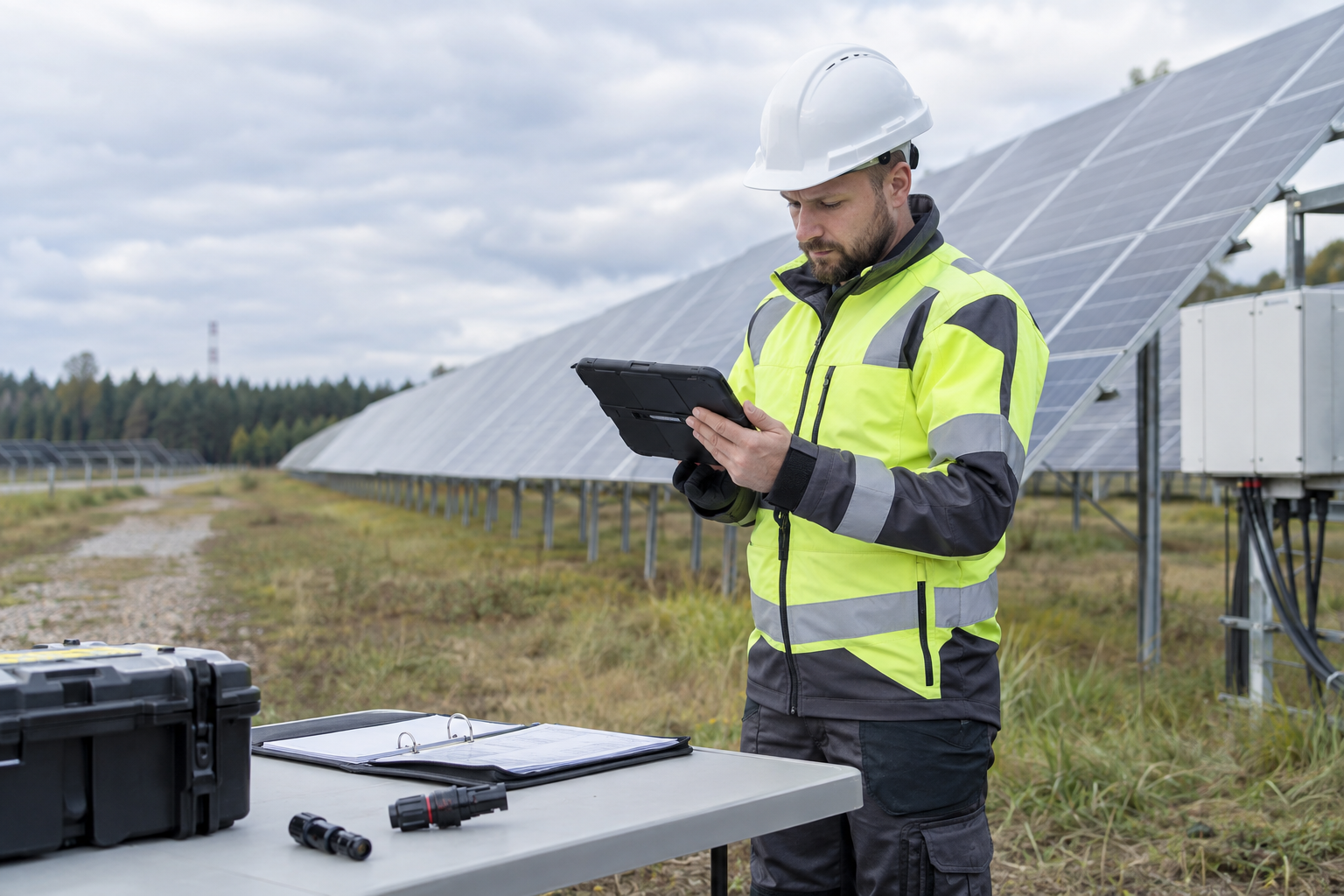 Documented Solar Power Plant Maintenance for Warranty Claims